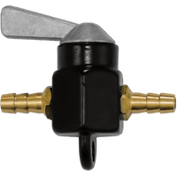 MCS Inline Fuel Tap 6mm + 6mm Hex W/Mount