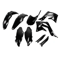 UFO Full Plastics Kit - Kawasaki  KX450F 13-15 - Black