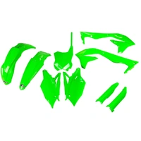 UFO Full Plastics Kit - Kawasaki  KX450F 16-17 - Fluro Green