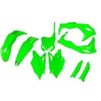 UFO Full Plastics Kit - Kawasaki  KX250F 2017 - Fluro Green