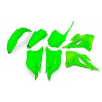 UFO Full Plastics Kit - Kawasaki  KX 85 22-25/KX 112 22-25 - Neon Green