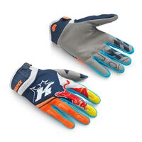 KTM Kini-Rb Competition Gloves - Navy/Orange/Blue