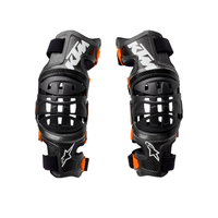 KTM Bionic 10 Knee Brace - Black/Orange