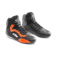 KTM Faster 3 Rideknit Shoes - Black/Orange