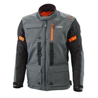 KTM Tourrain WP V2 Jacket - Grey/Orange/Black