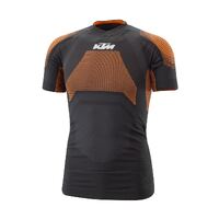 KTM Undershirt Short Performance - Black/Orange