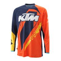 KTM Gravity-Fx Replica Shirt - Orange/Navy/Yellow