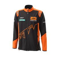 KTM Team Softshell Jacket - Black/Orange