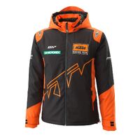 KTM Team Winter Jacket - Black/Orange