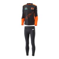 KTM Kids Team Home Suit - Black/Orange