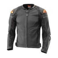 KTM Helical Leather Jacket - Black