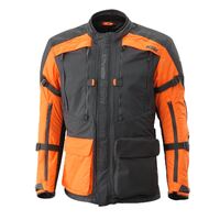 KTM Terra Adventure V2 Jacket - Black/Orange