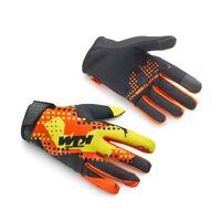 KTM Gravity-FX Gloves - Orange/Yellow/Black