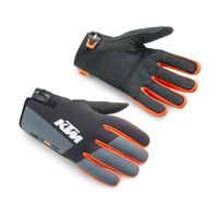 KTM Racetech WP Gloves - Black/Grey/Orange