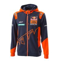 KTM Replica Team Zip Hoodie - Navy/Orange
