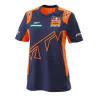 KTM Womens Replica Team Tee - Navy/Orange