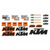 KTM OEM sticker sheet (79608978100)