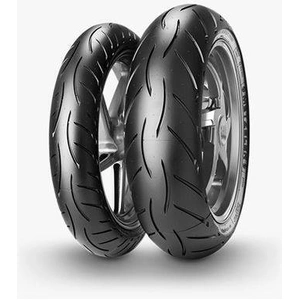 Metzeler Sportec Street Sport Touring Rear Tyres - Rear - 100/80H-17 