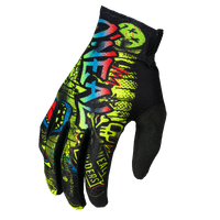 Oneal 2026 Matrix Youth Rancid V.26 MX Gloves - Black/Neon Yellow