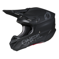 Oneal 2026 5SRS Blackout V.26 MX Helmet - Black/Grey