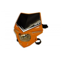 UFO Motocross Stealth Headlight - Orange