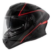 Rjays Apex IV Raker Helmet - Black/Grey/Red