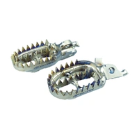 Scar Gripper Footpegs - Honda CR/CRF/CRFX 02-22 - Titanium