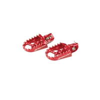 Scar Evo Footpegs - KTM SX-SXF 16-22/Husqvarna TC-FC 16-22/Gas Gas MC 21-22 - 57mm WIDE - Red