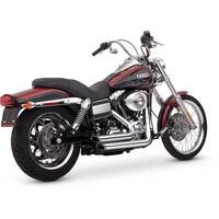 Vance & Hines ShortShots Staggered Chrome SOFTAIL 12-17