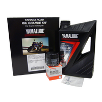 YAMAHA OEM ROAD S/SYN 10W40 4L OIL KIT YLU-4S10W-40-R1