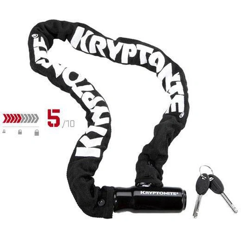 KRYPTONITE KEEPER 785 INTEGRATED CHAIN 85cm x 7mm (11C)
