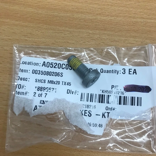  OEM SHCS M8x20 TX45 (0035080206S)