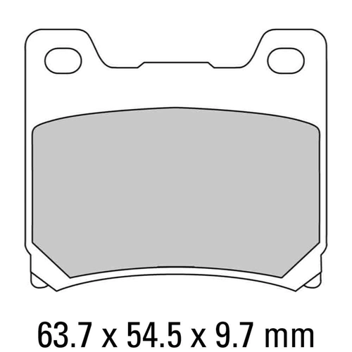 Ferodo Disc Pad Set - FDB337 ST Sinter Grip Sintered Compound - Road