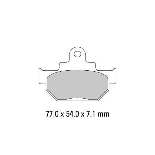 Ferodo Brake Pads - FDB404P - BQ25