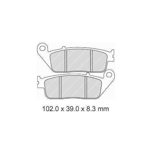 Ferodo Brake Pads - FDB570EF - BQ10