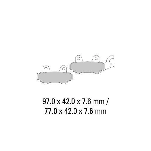 Ferodo Brake Pads - FDB631P - 2PD