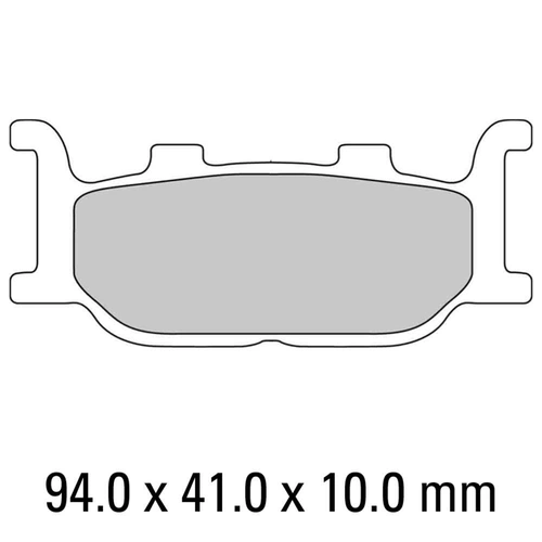 Ferodo Disc Pad Set - FDB2003 AG Argento Non Sintered Compound