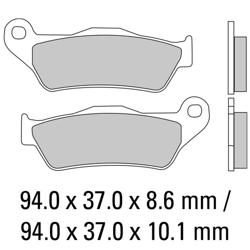 Ferodo Brake Pads - FDB2039ST - BQ25