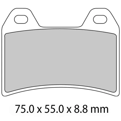Ferodo Race Brake Disc Pad Set - FDB2042 XRAC
