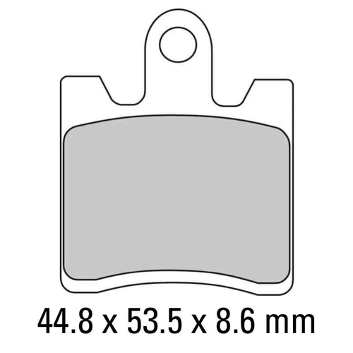 Ferodo Disc Pad Set - FDB2085 EF Eco Friction Non Sintered Compound