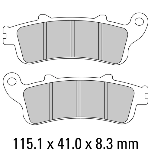 Ferodo Brake Pads - FDB2098ST - 2PDS