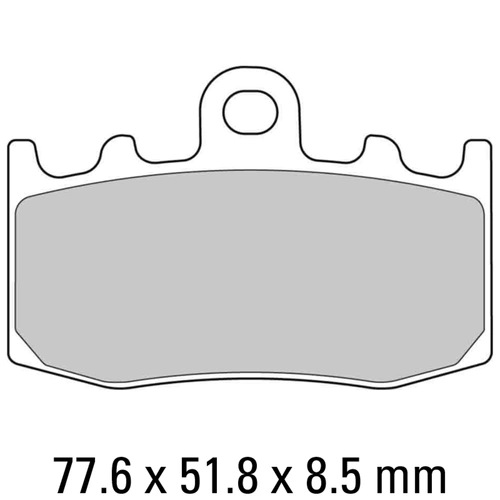 FERODO Brake Disc Pad Set - FDB2125ST