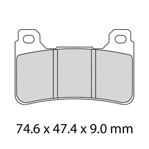 Ferodo Race Brake Disc Pad Set - FDB2205 ZRAC