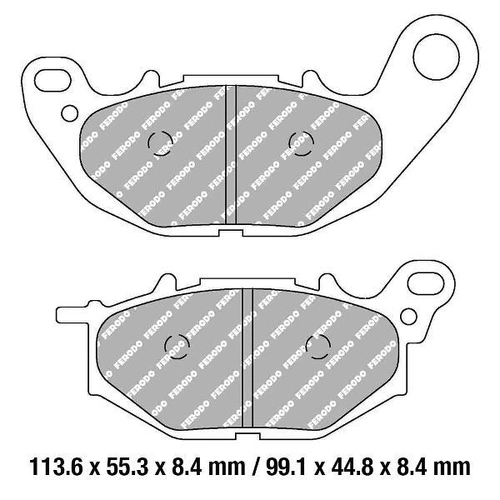 Ferodo Brake Pads - FDB2280ST - BQ25