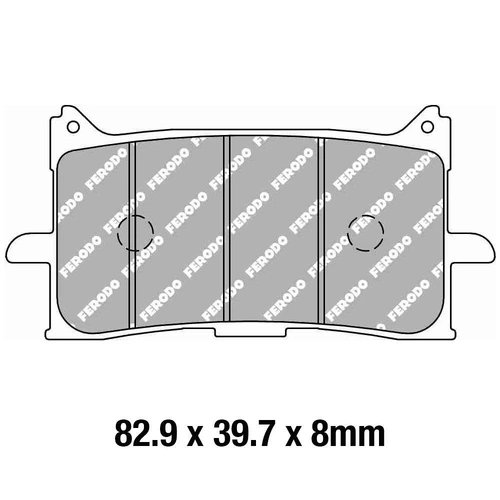 Ferodo Disc Pad Set - FDB2294 ST Sinter Grip Sintered Compound - Road