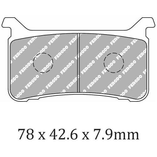 Ferodo Race Brake Disc Pad Set - FDB2300 XRAC
