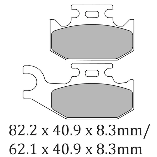 Ferodo Disc Pad Set - FDB2308 SG Sinter Grip Sintered Compound - Off-Road