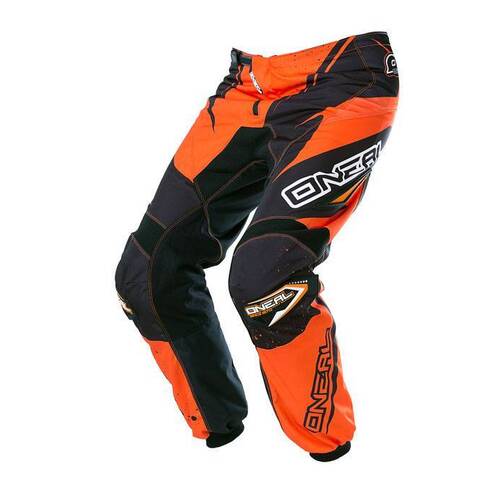 Oneal Youth Racewear Element Black Orange Pants - SKU:0128418