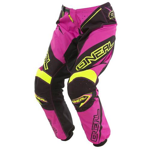 Oneal Racewear Element Womens Black Pink Hi Viz Pants