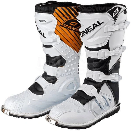 Oneal Rider Boots - White